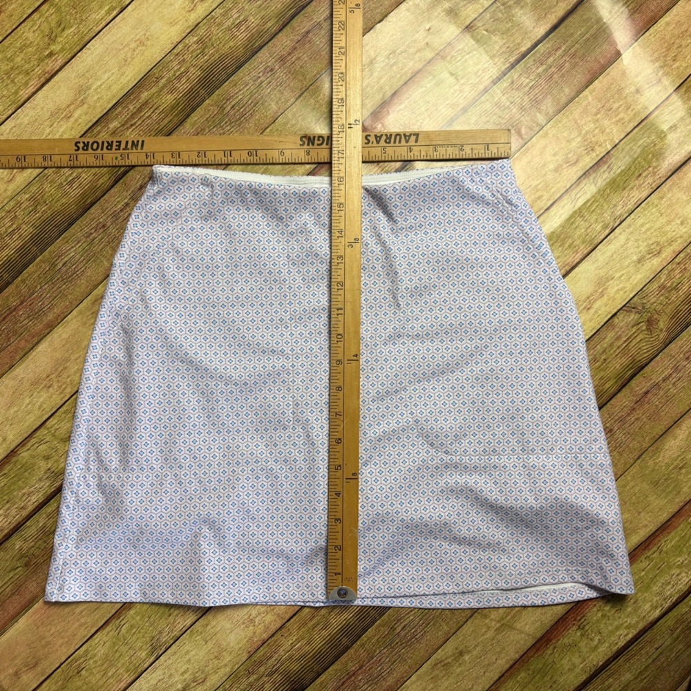 Tenniscore Grandmillennial Blokette Straight Down Geometric Athletic Skort Small - Picture 7 of 8